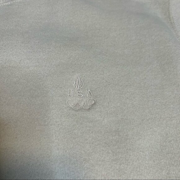 Vintage USA Olympics Cream Sweater Size Small - Picture 4 of 8